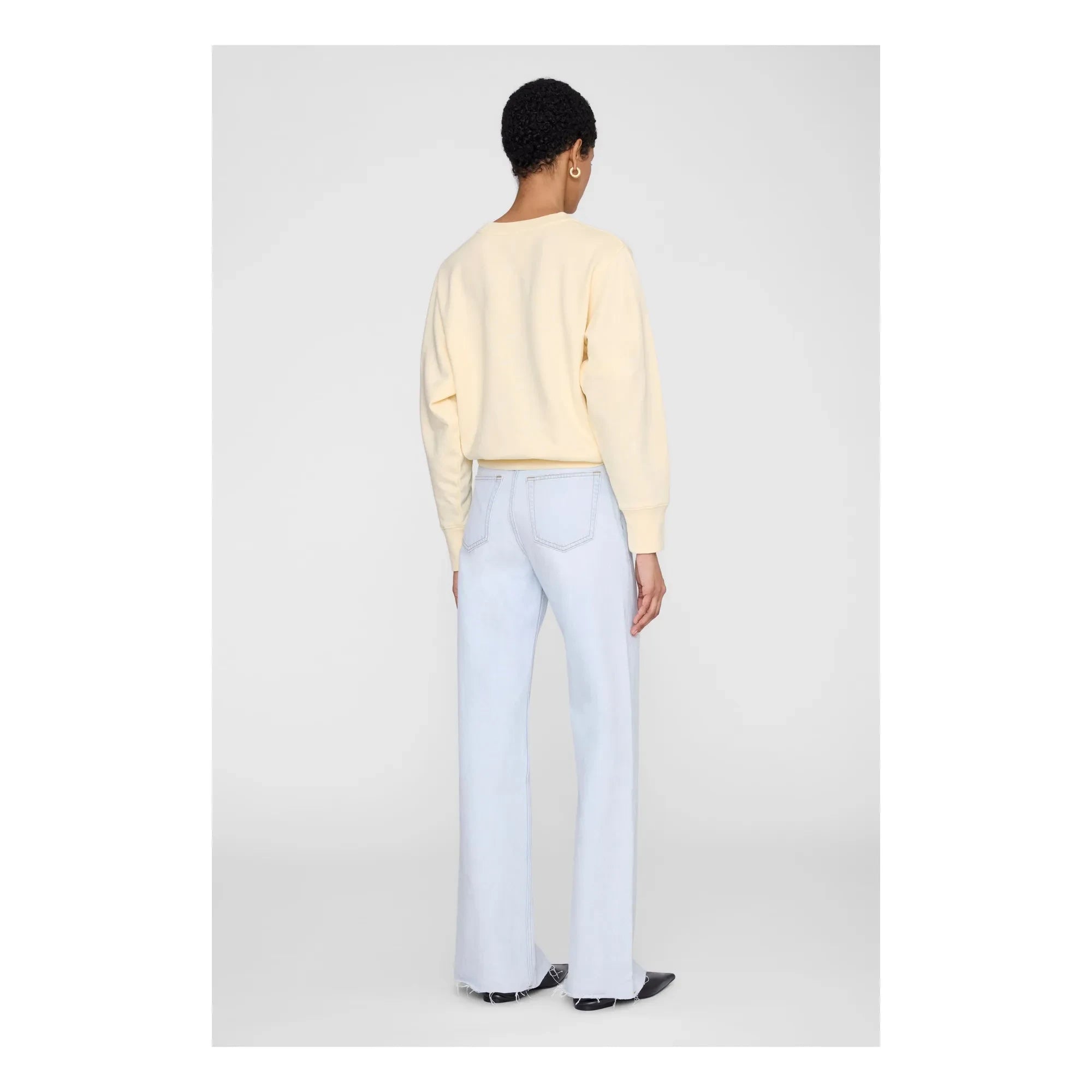 Anine Bing - Harry sweatshirt | Soluk sarı
