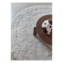 Lorena Canals - Arctic Circle Round Rug 250x250 cm | White