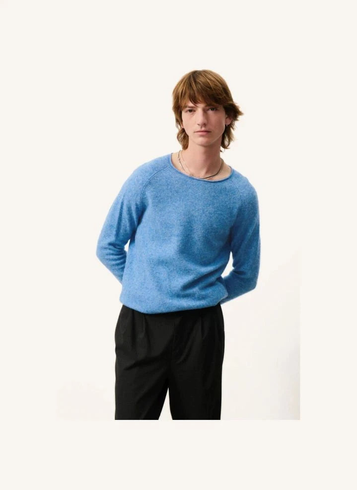 American Vintage - Docatown Wool and Cashmere Sweater | Blue