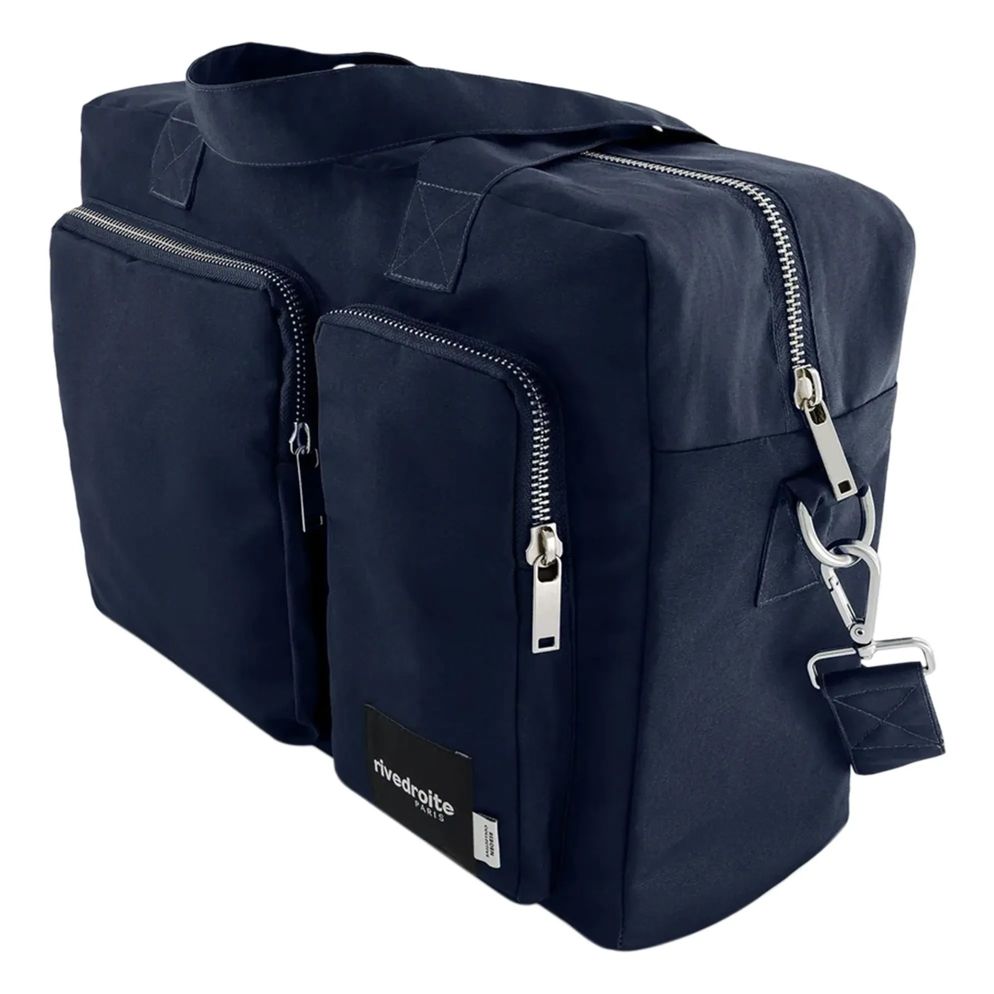 rivedroite - Keller Recycled Fiber 24-Hour Bag | Navy Blue