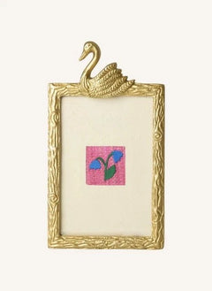 Rice - Swan Photo Frame | Gold