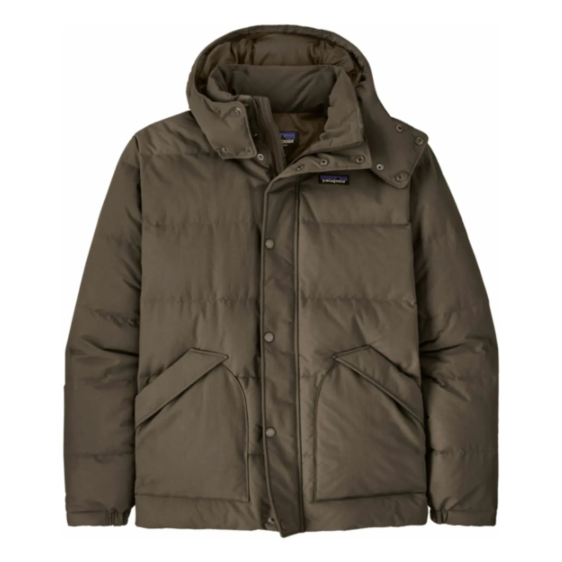 Patagonia - DownDrift Recycled Fiber Puffer Jacket | Brown