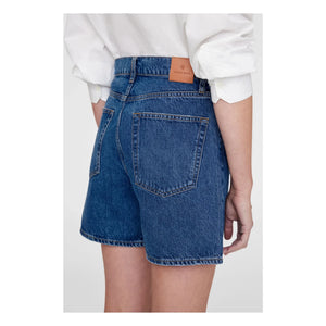 Anine Bing - Kat Organic Cotton Shorts | Vintage Blue Denim