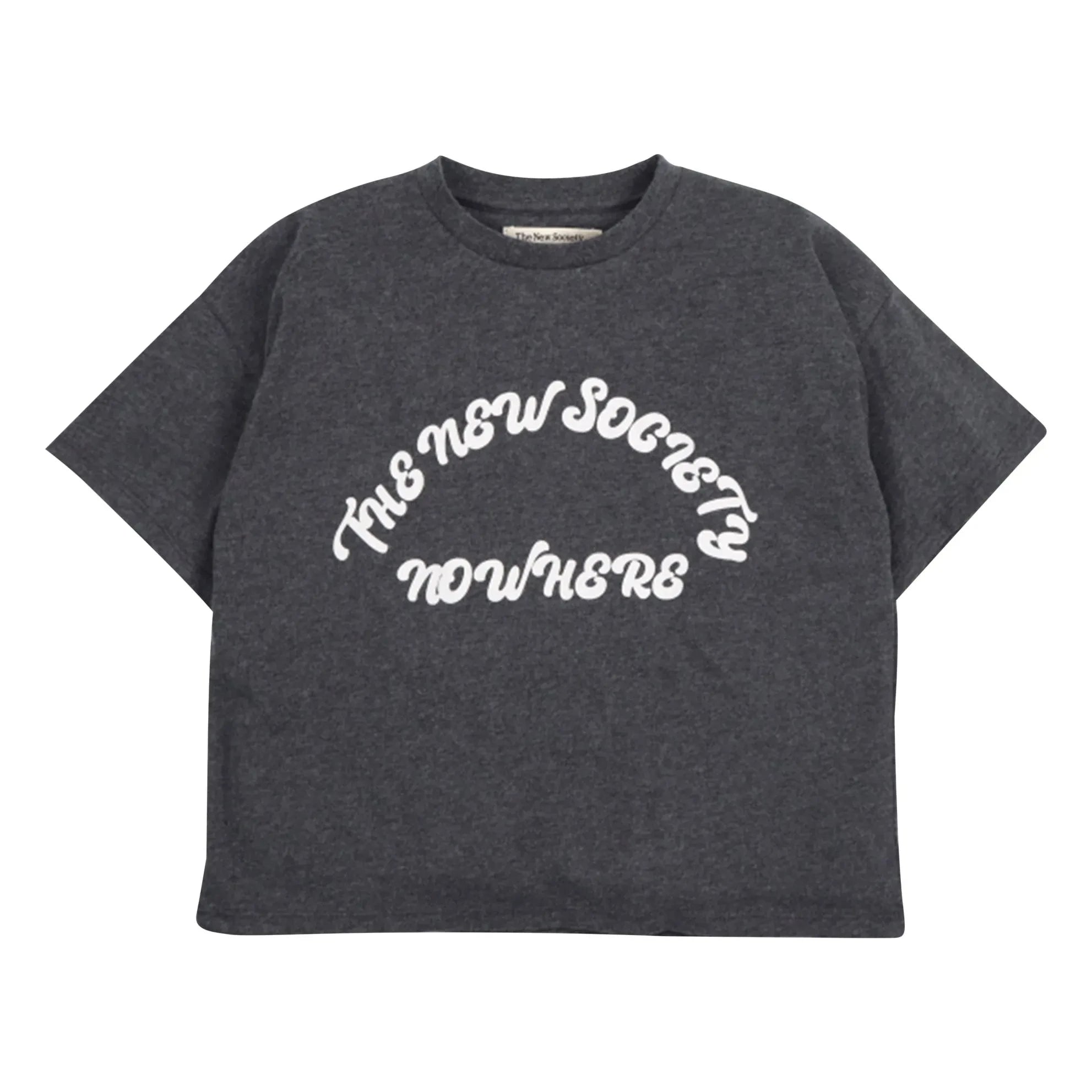 the new society - Nico T-Shirt | Dark Gray