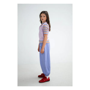 Repose AMS - Large Logo Organic Cotton Jogger | Purple