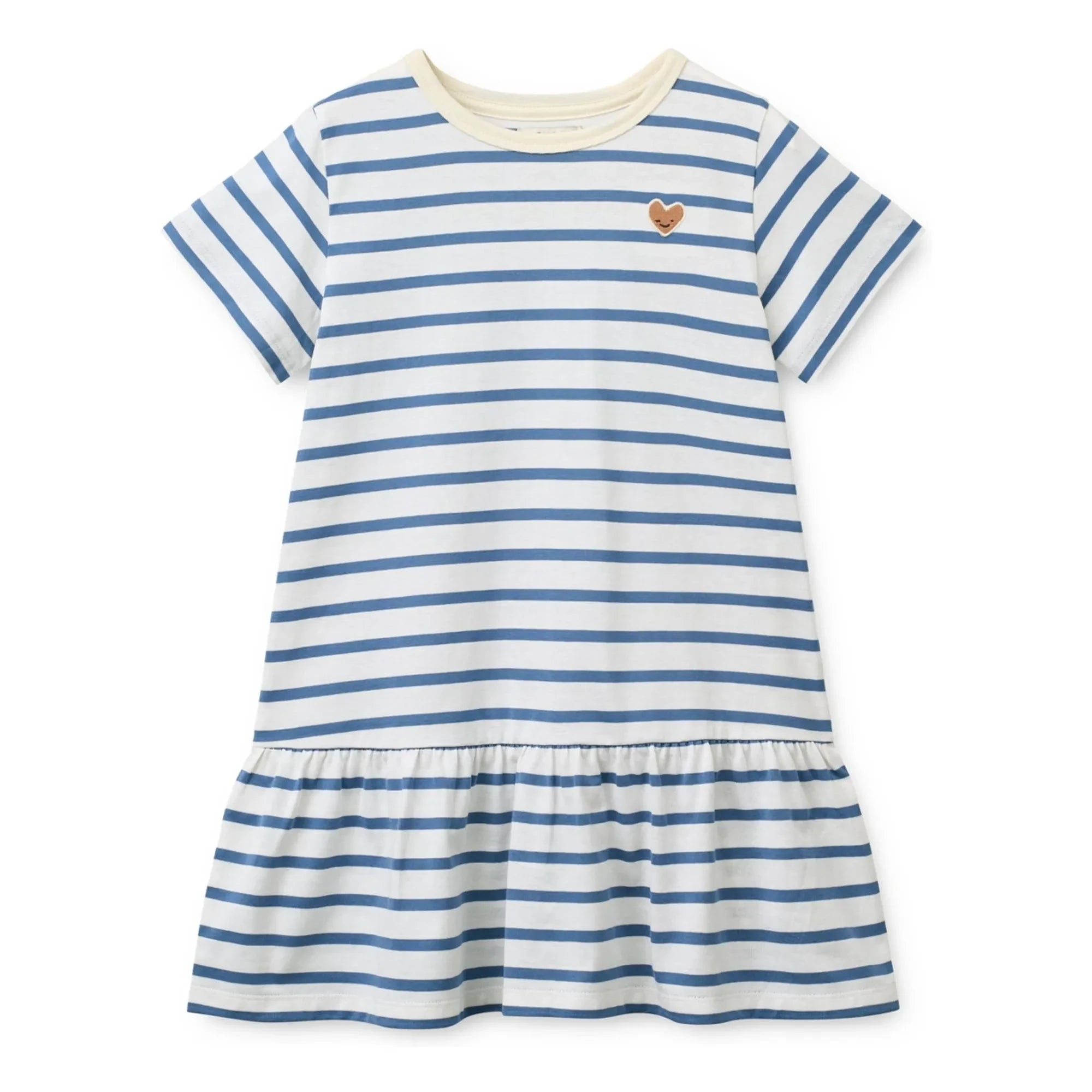 Liewood - Madden Striped Organic Cotton Dress | Blue