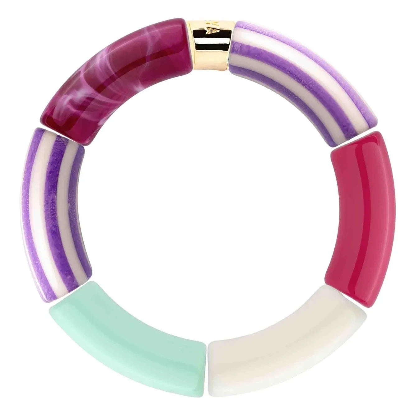 Parabaya - Piruleta 3 Bracelets | Purple