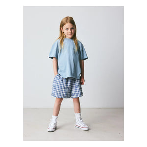 brunobruno nation - Nanna Organic Cotton Skateboard T-Shirt | Light Blue