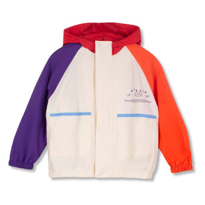 Wynken - Color-blocked jacket | Ecru
