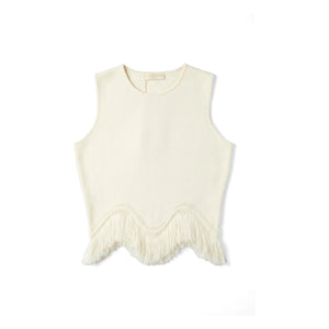 Ulla Johnson - Koa Fringed Top | Ecru