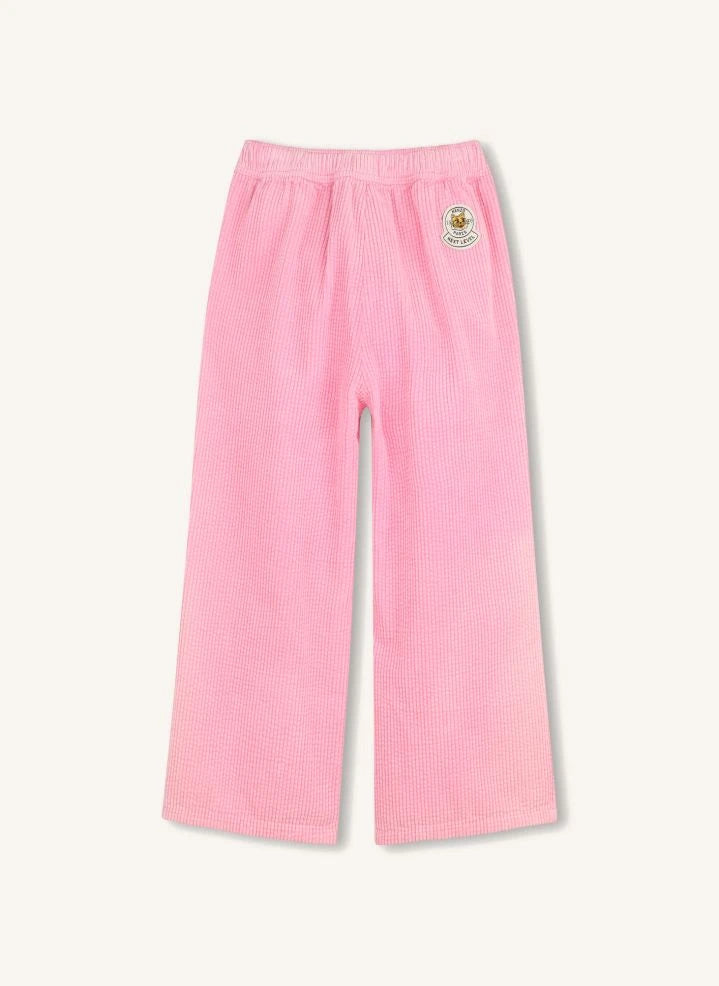 Kenzo - Velvet Elastic Waist Pants | Candy Pink