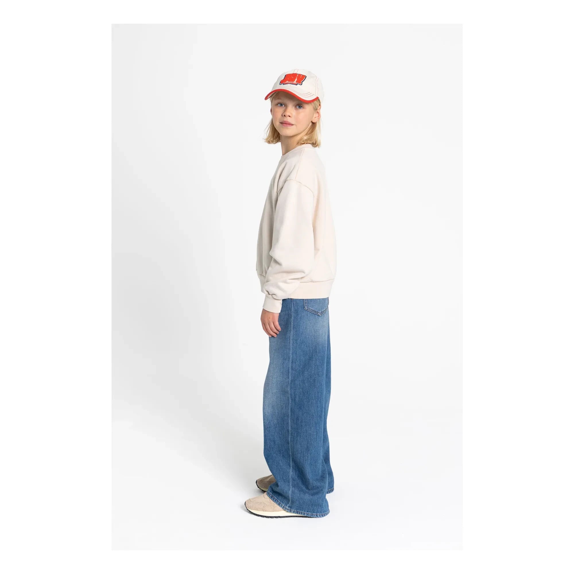 Smallable Kid - Maia Organic Cotton Sweatshirt | Cream