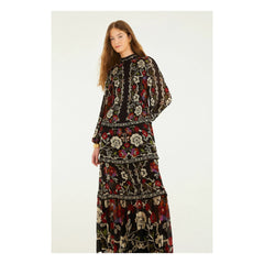 Farm Rio - Rococo Flowers Dress | Black