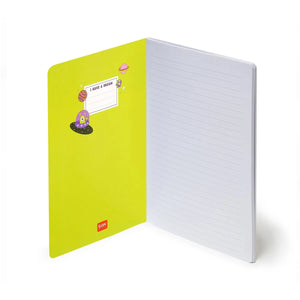 Legami - A5 Lined Defter ile Illustrated Hard Kılıf - Uzay