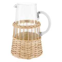 House of Capricorn - Vitória Glass and Straw Decanter