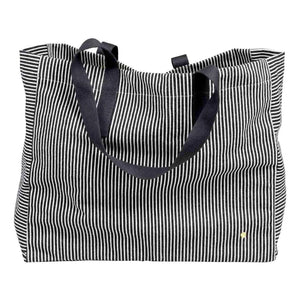 La cerise sur le gâteau - Basile Organic Cotton Striped Shopping Bag | Caviar