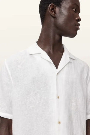 AllSaints Erkek Keten Gömlek SEPAL