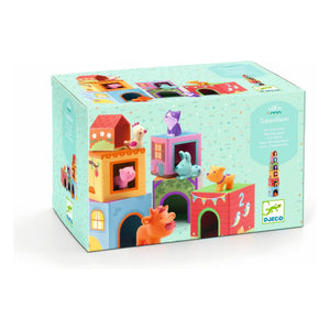 Djeco - Topanifarm stacking toys