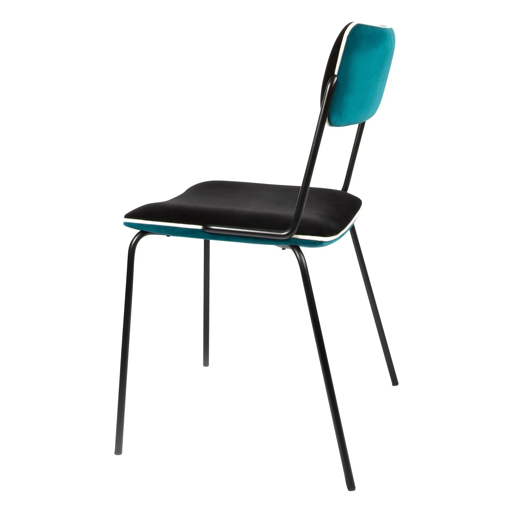 Maison Sarah Lavoine - Double Jeu Velvet Chair | Sarah Blue