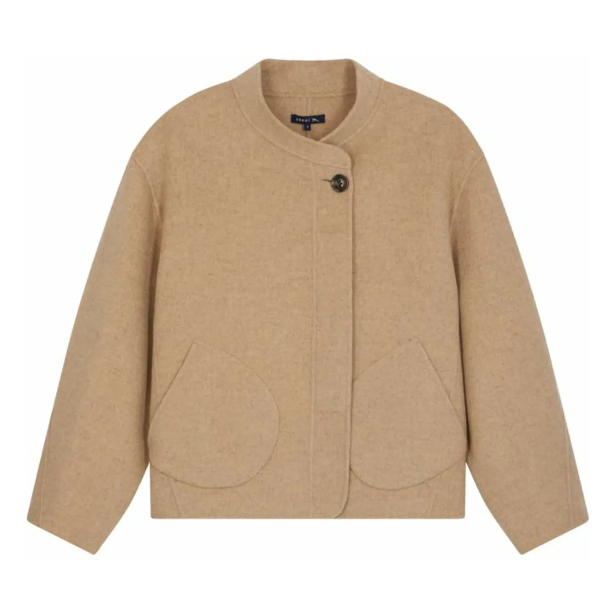 Soeur - Windsor Wool Coat | Heather Beige