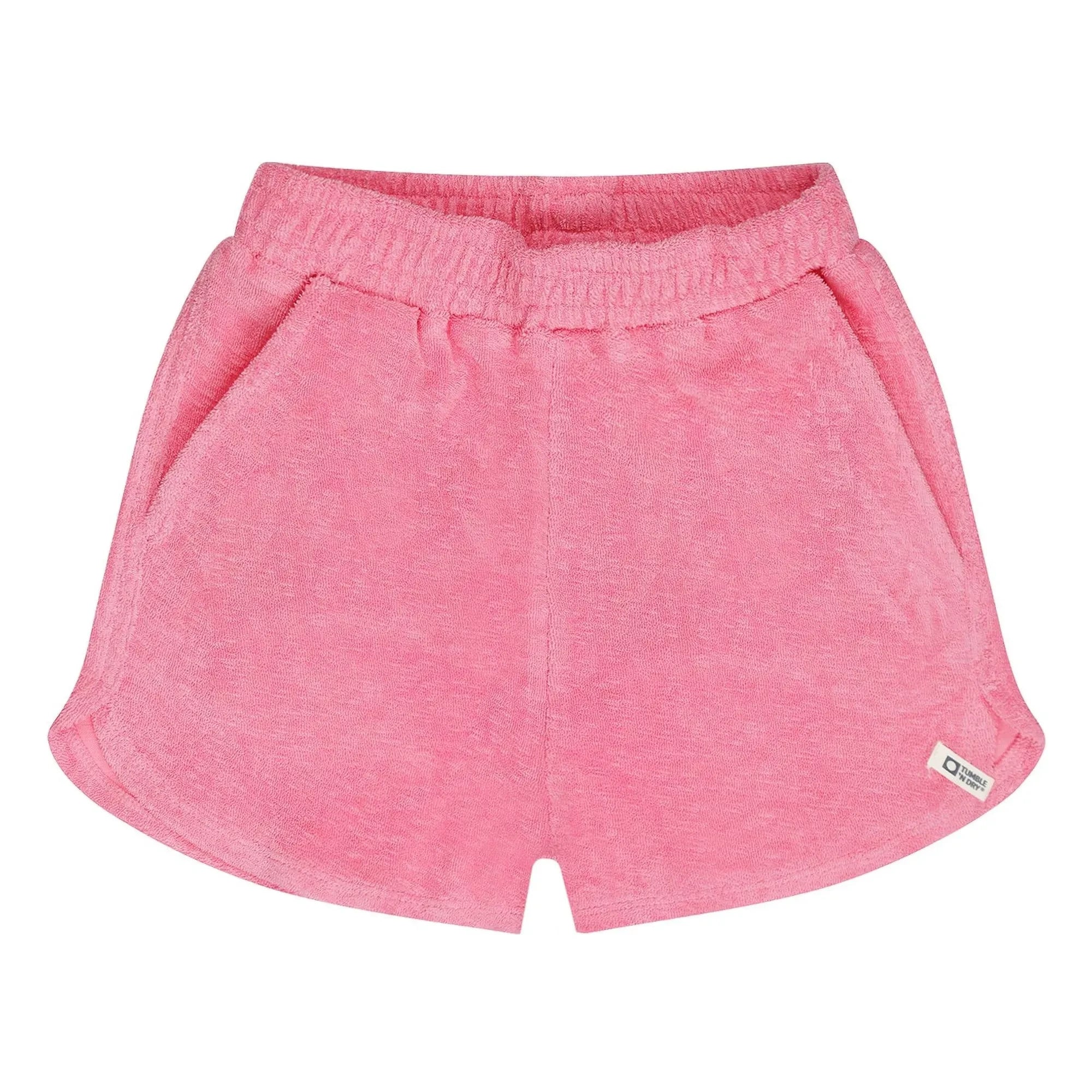 Tumble N'Dry - Paraiba Organic Cotton Towel Shorts | Pink