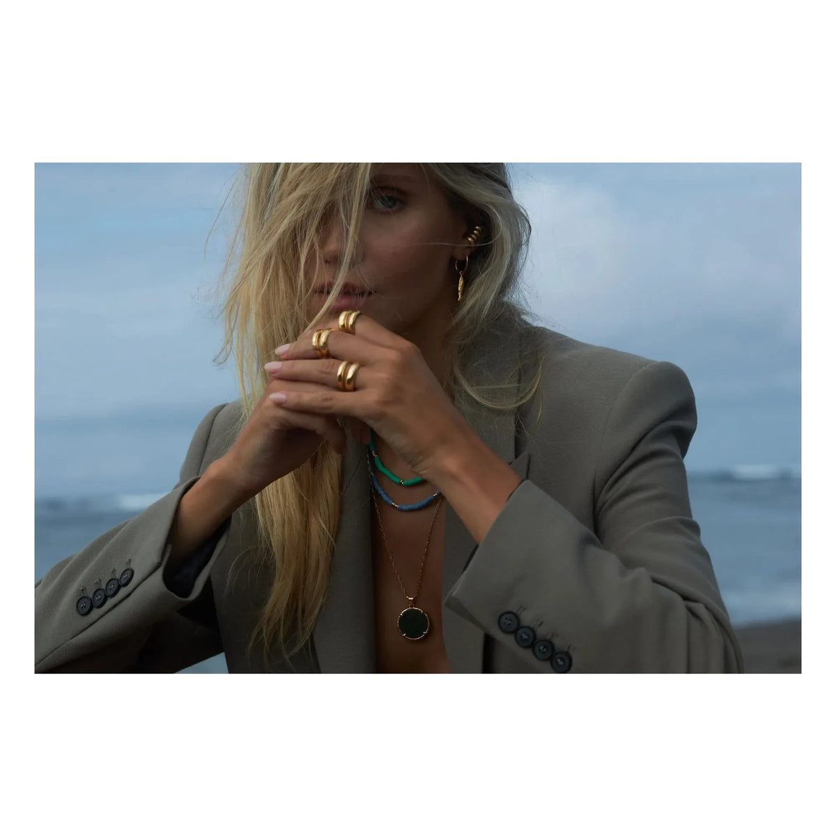 MIMI ET TOI - Riva Earrings | Gold