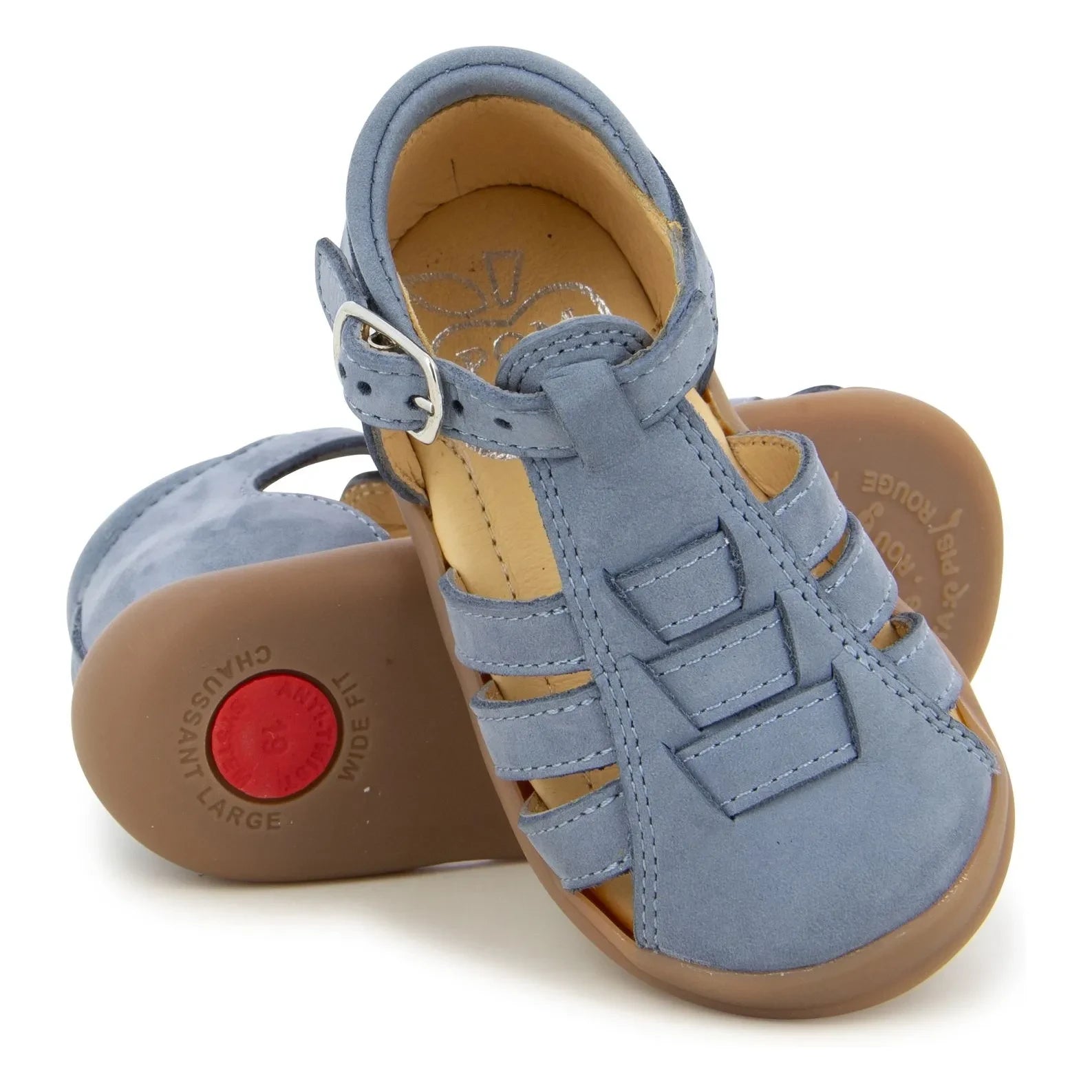Pom d'Api - Flex Up Achilles sandaletler | Gri mavi