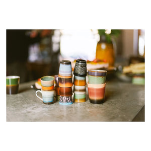HKliving - Stone Ceramic Mug | Brick Red