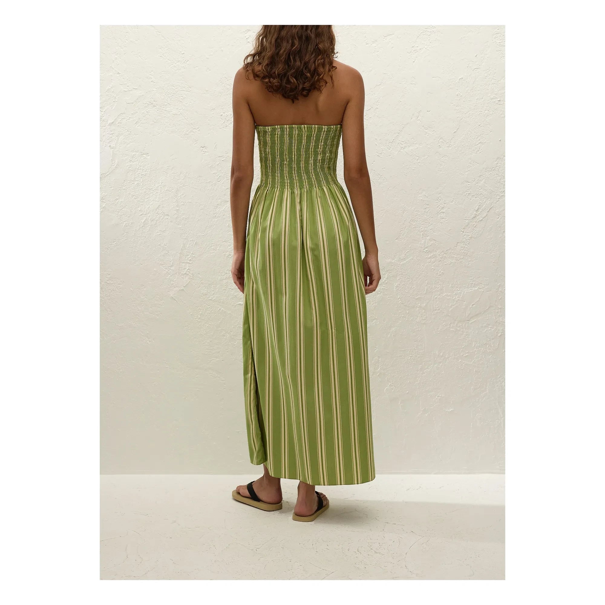 Faithfull the Brand - Jamie Striped Dress | Green