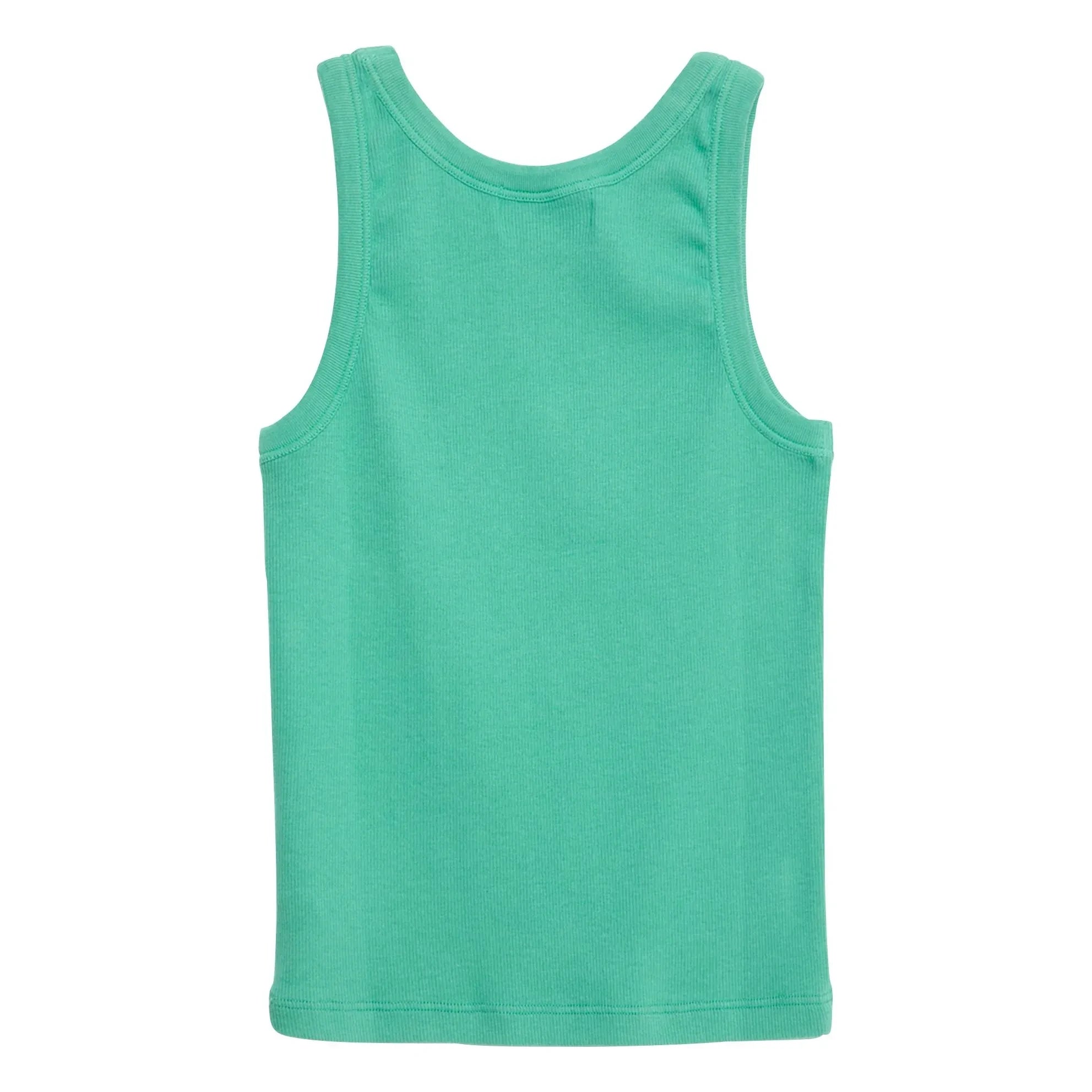 True Artist - Ribbed Tank Top No.20 | Green