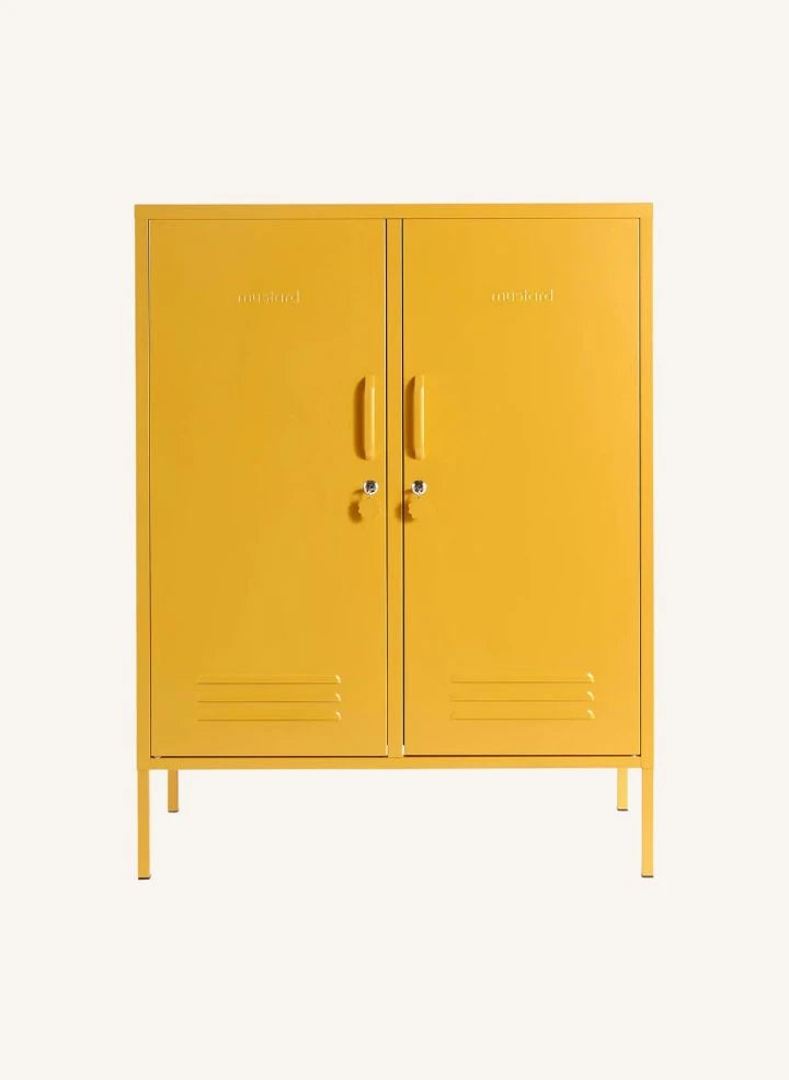 Mustard Made - Midi Metal Storage Unit | Light Yellow