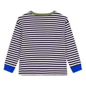 Petit Bateau - Striped T-Shirt | Blue
