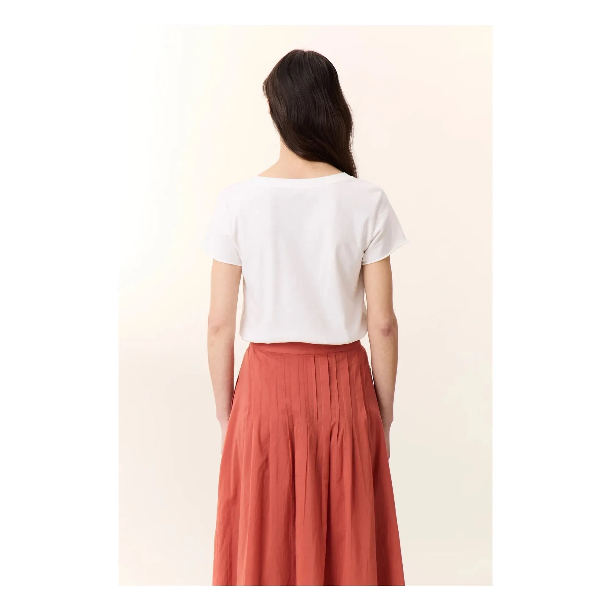 Leon & Harper - Toro Organic Cotton T-Shirt | White