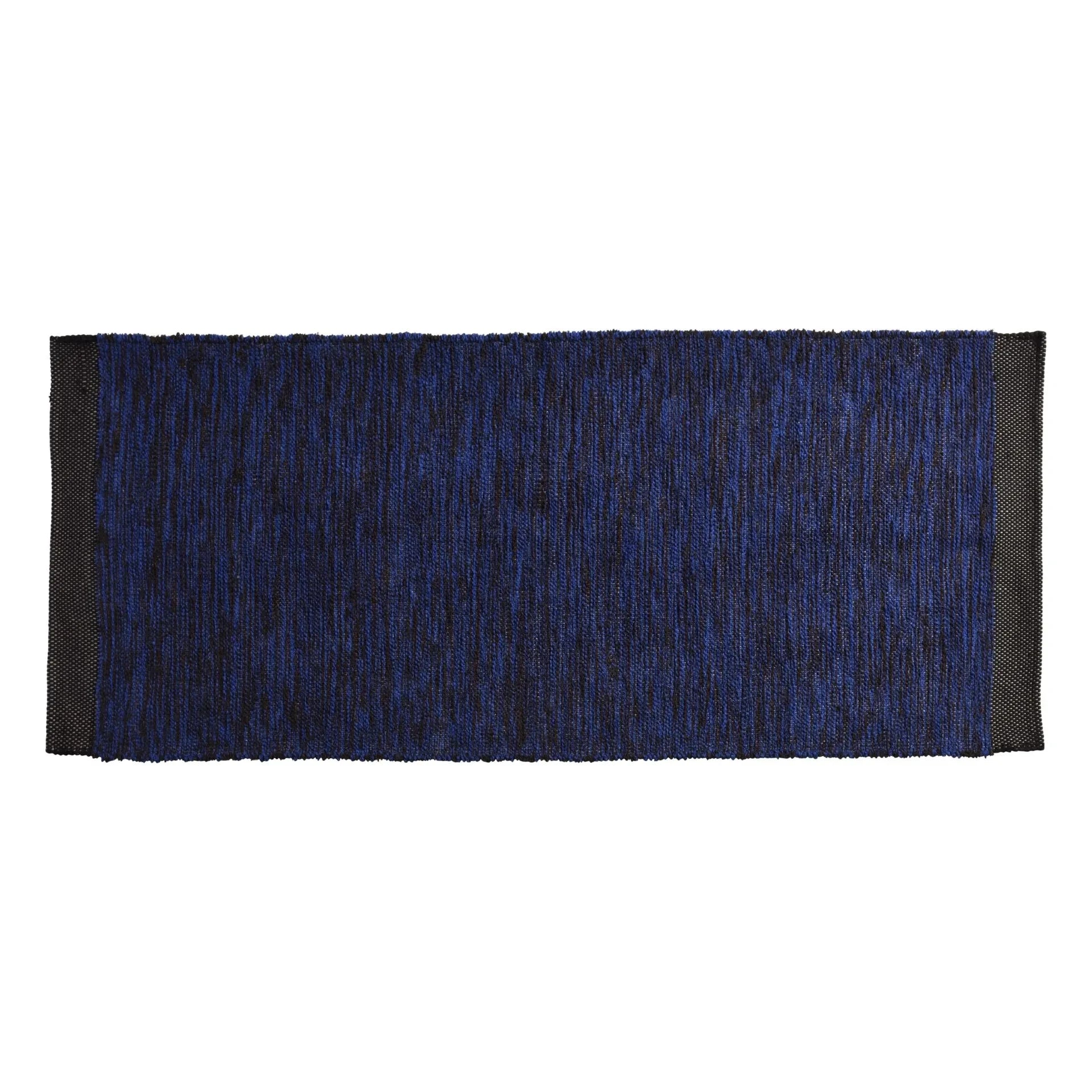 La cerise sur le gâteau - Felt recycled cotton rug | Blue
