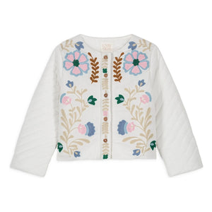 Louise Misha - Orisha Organic Cotton Jacket | White