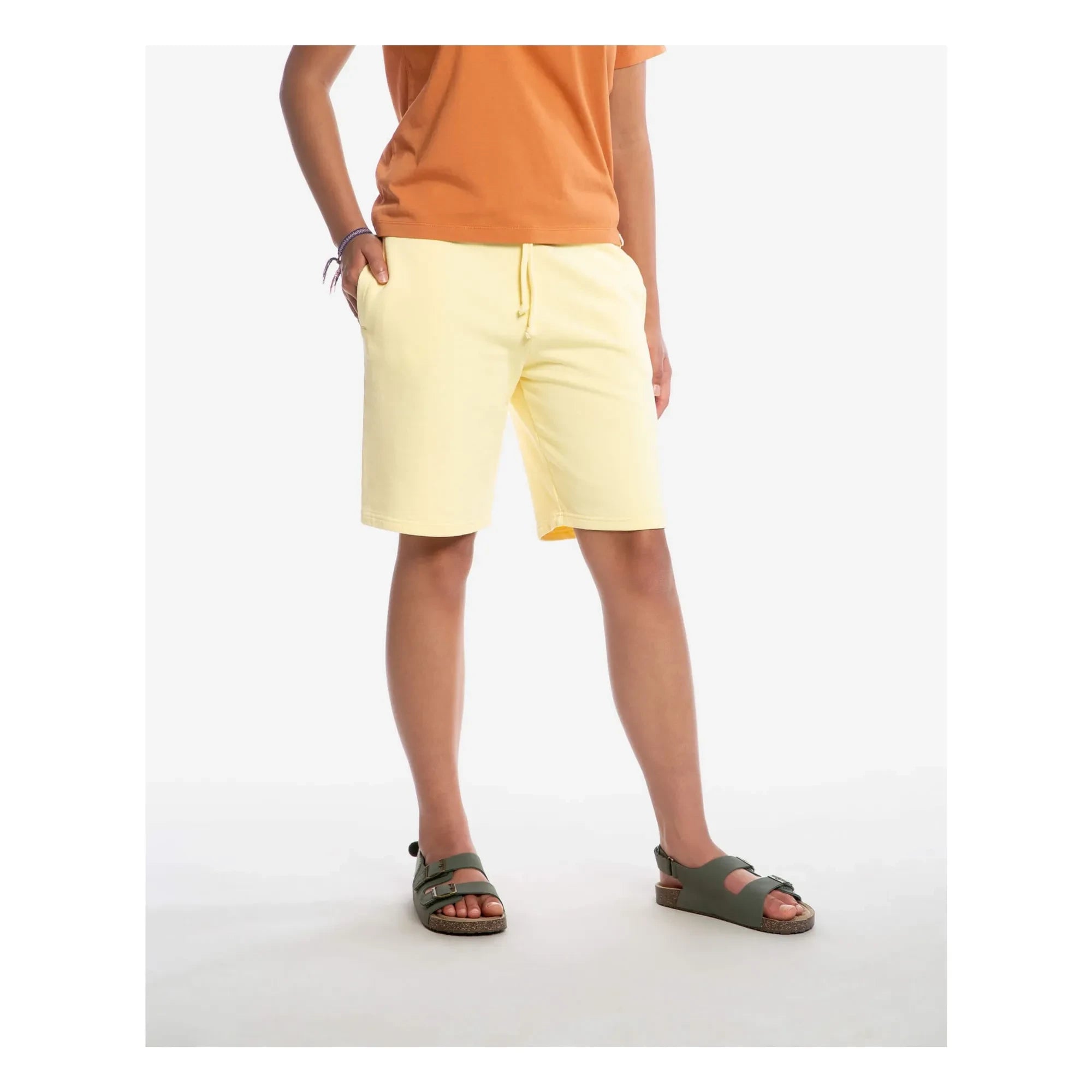 Matona - Organic Cotton Shorts | Light Yellow