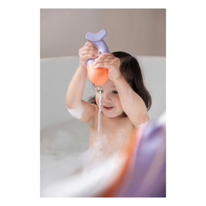 Quut - Squeezi Whale Bath Toy | Purple