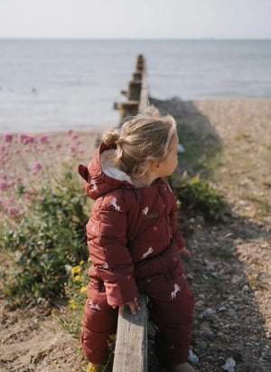 Töastie - Waterproof Riding Jacket Made from Recycled Fibers | Terracotta