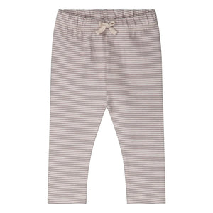 Gray Label - Striped Organic Cotton Leggings | Mauve