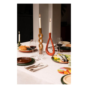 Rosi Mistou - Earthenware Ceramic Serving Plate | Celadon