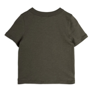 Mini Rodini - Seagull T-Shirt Organic Cotton | Black