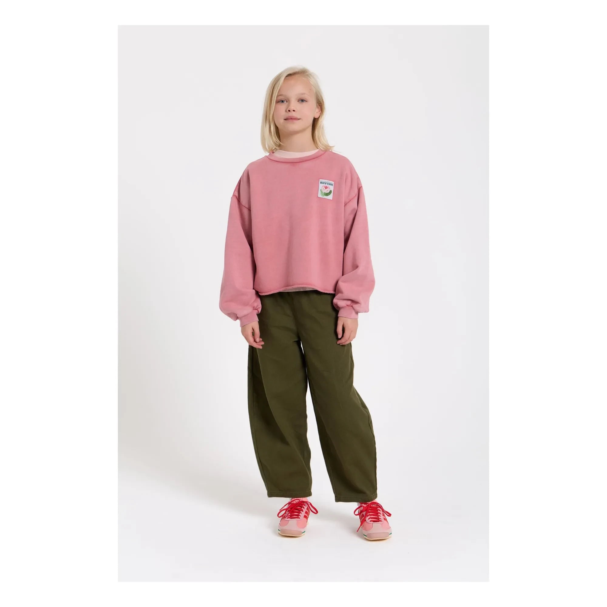 Hundred Pieces - Belmont organic cotton sweatshirt | Pink