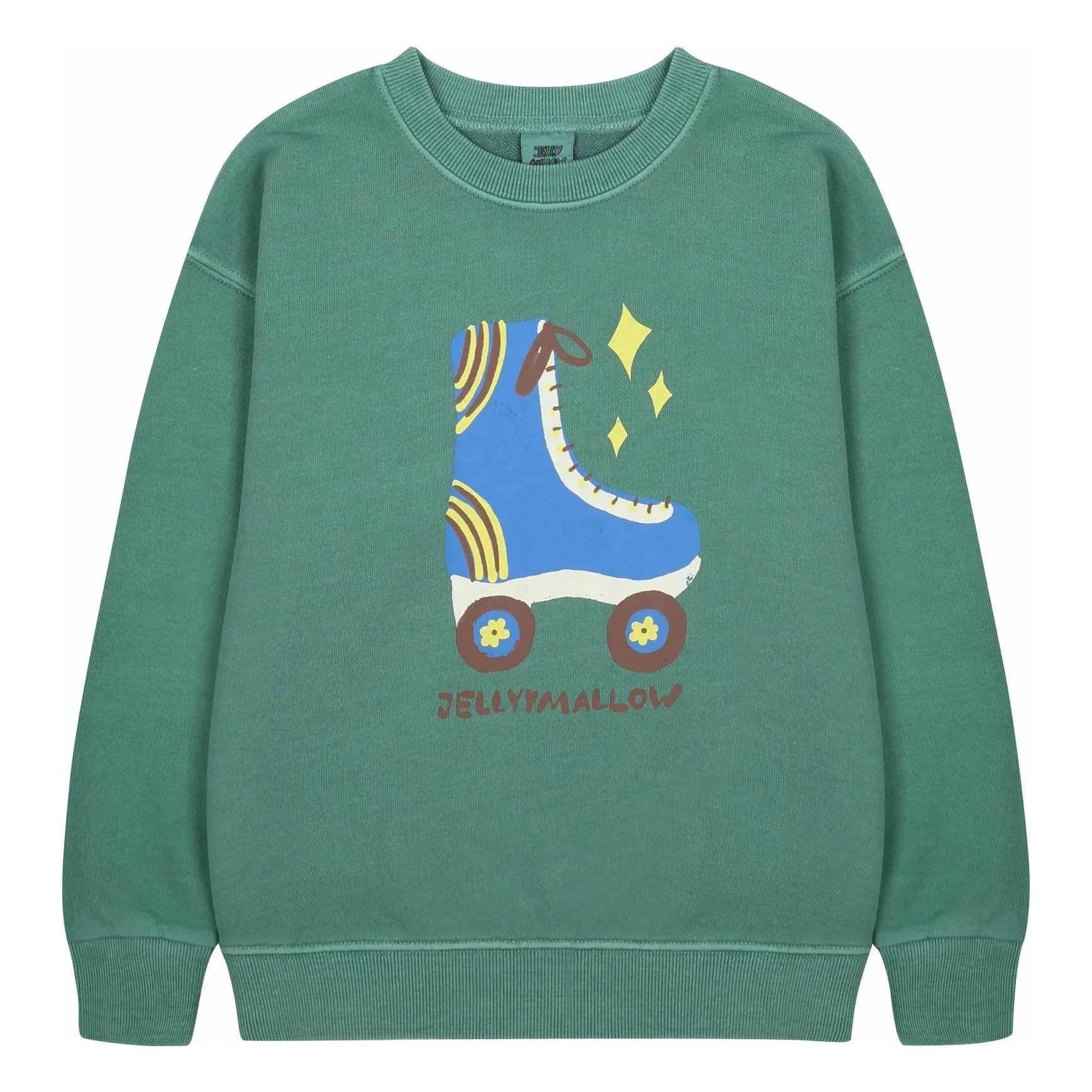 Jelly Mallow - Roller Disco Sweatshirt | Green