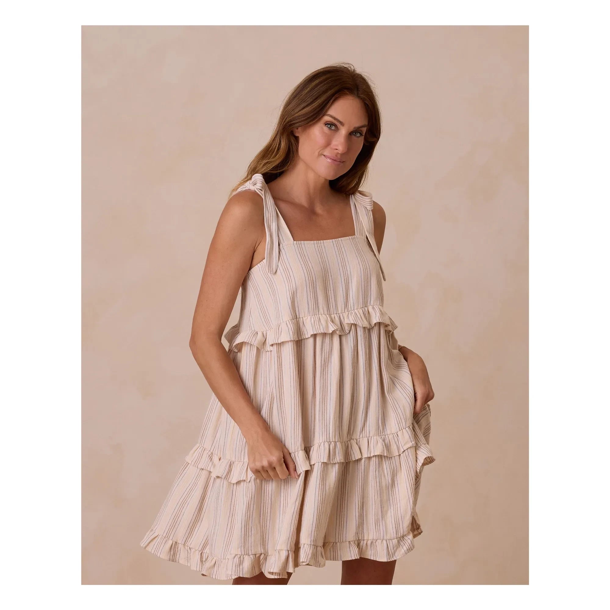 Rylee + Cru - Ruffled Dress | Ivory