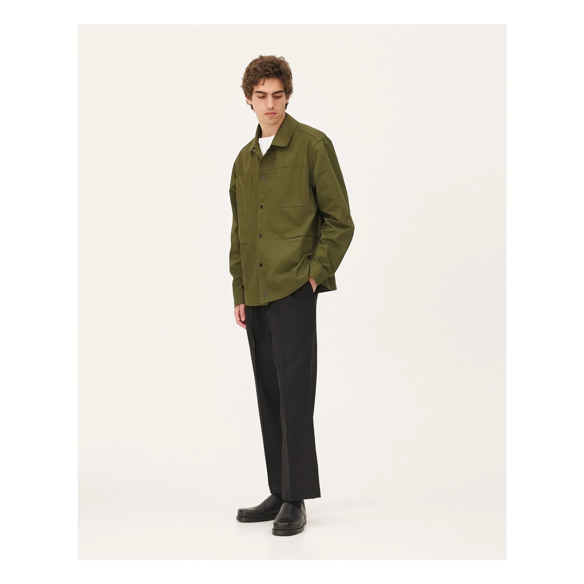 Noyoco - Vancouver Organic Cotton Jacket | Forest Green