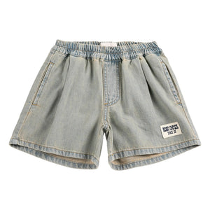 Bobo Choses - Soluk Bobo Choses Denim Şort | Mavi