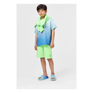 Molo - Rodney Dégradé Organic Cotton T-Shirt | Blue