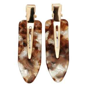 Peignée - Hair Clips - Affogato | Brown