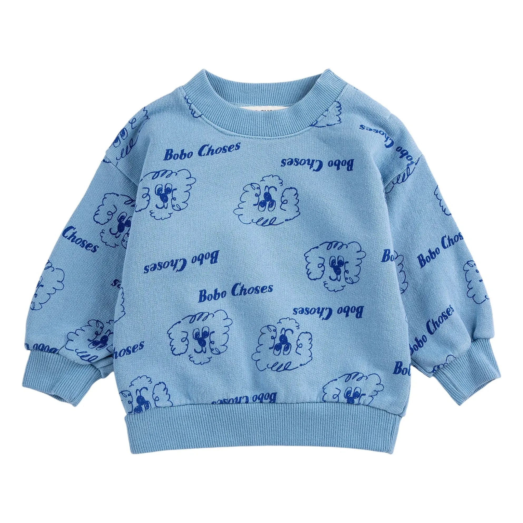 Bobo Choses - Organik Pamuk Sweat Dogs | Mavi