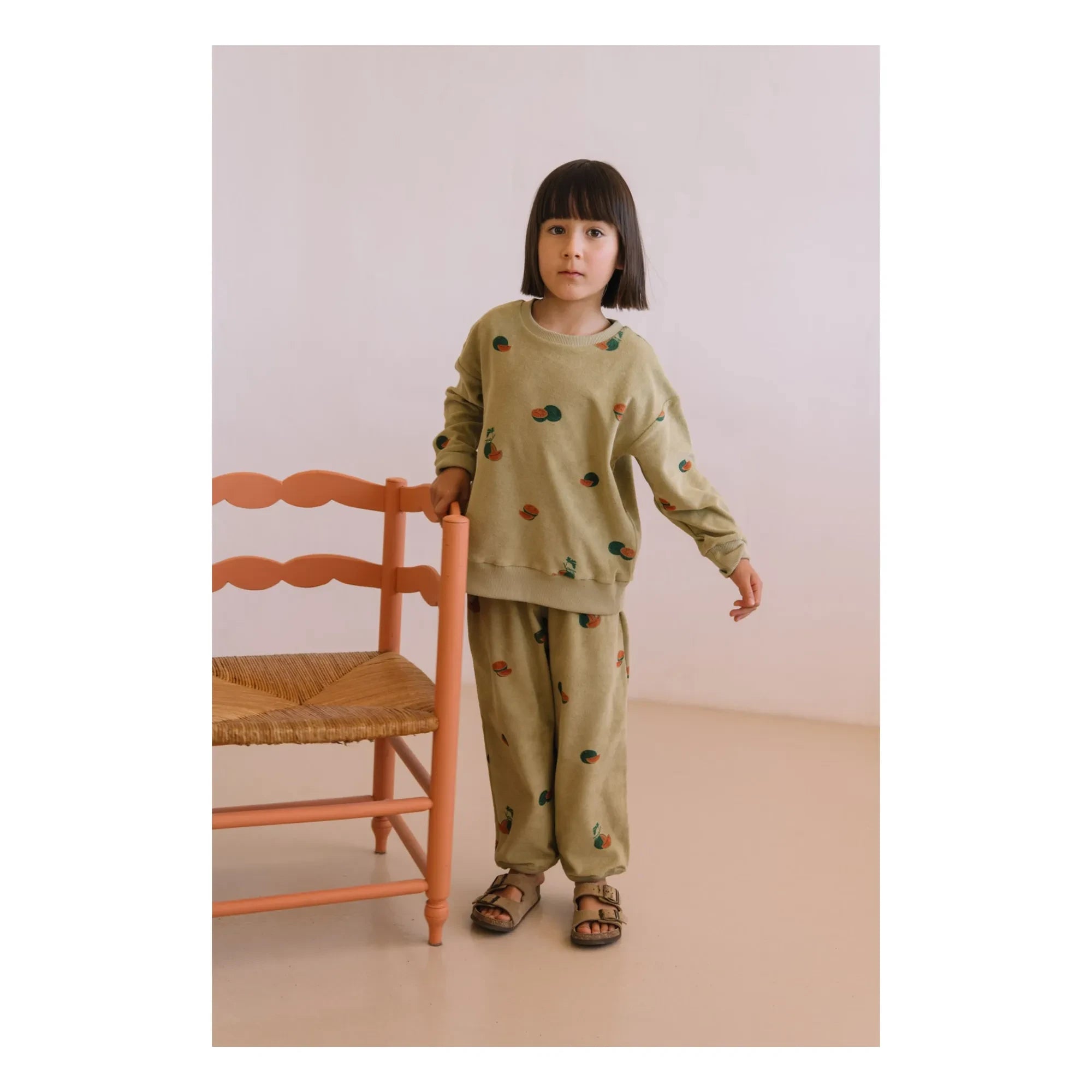 Studio Bohème - Bart Watermelon Sweat Organic Cotton Sponge | Khaki